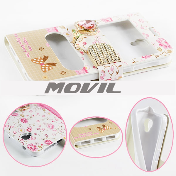 NP-2005 TPU   PU Protectores para Alcatel Idol 2-17